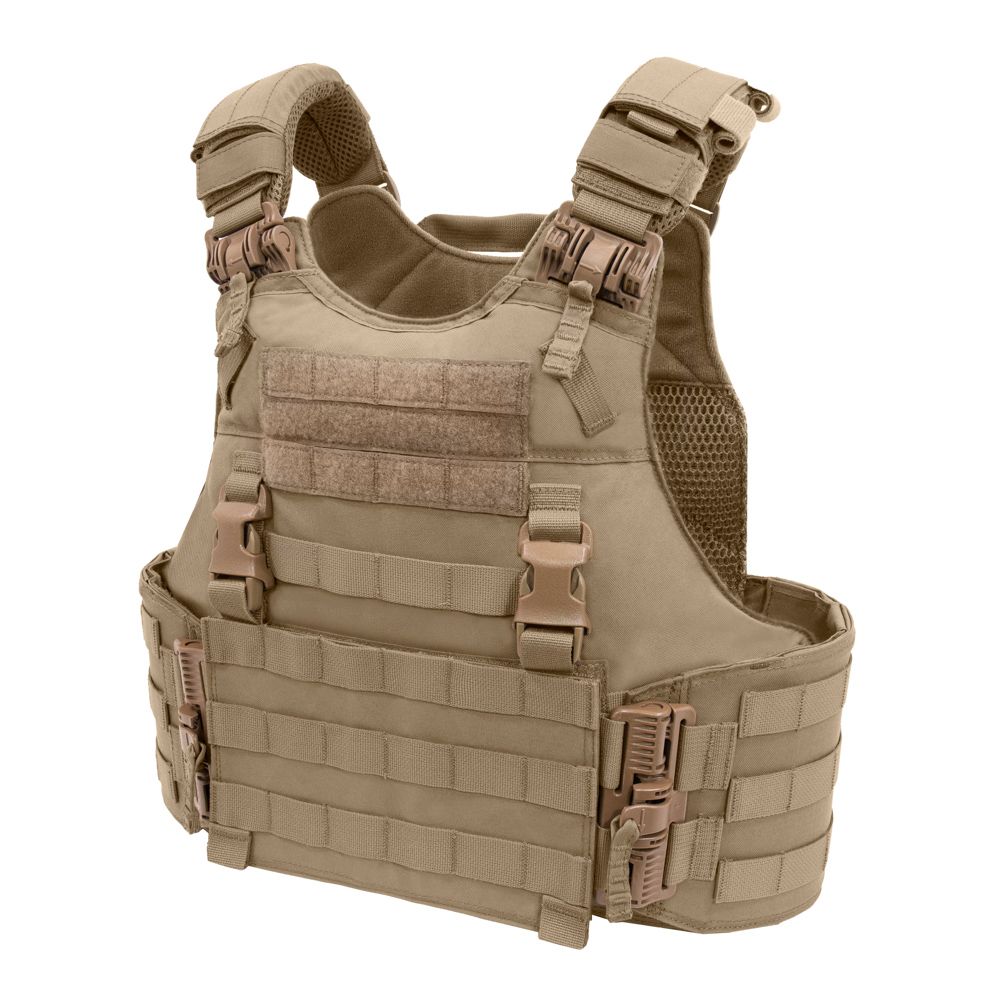 Warrior Quad Release Carrier Coyote Tan