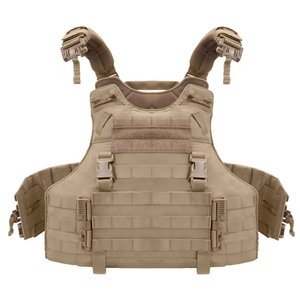 Warrior Quad Release Carrier Coyote Tan