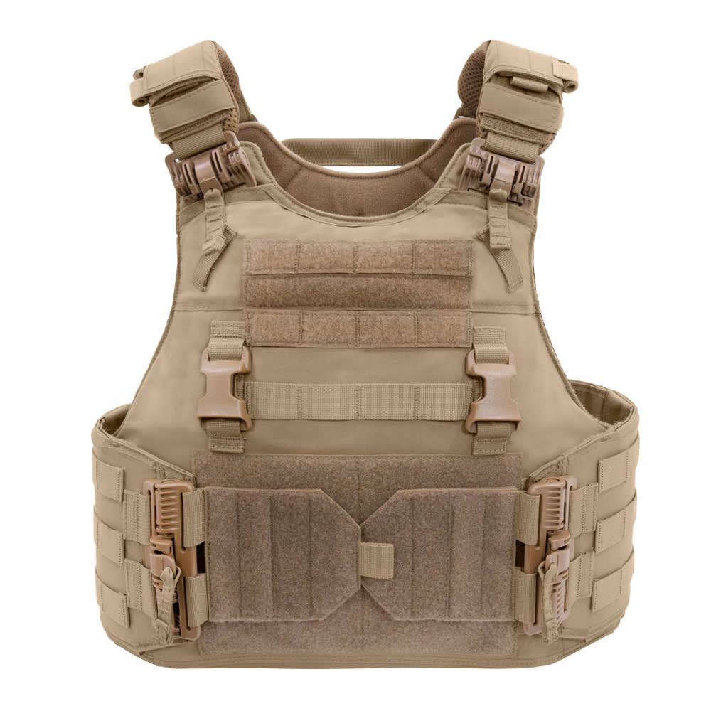 Warrior Quad Release Carrier Coyote Tan