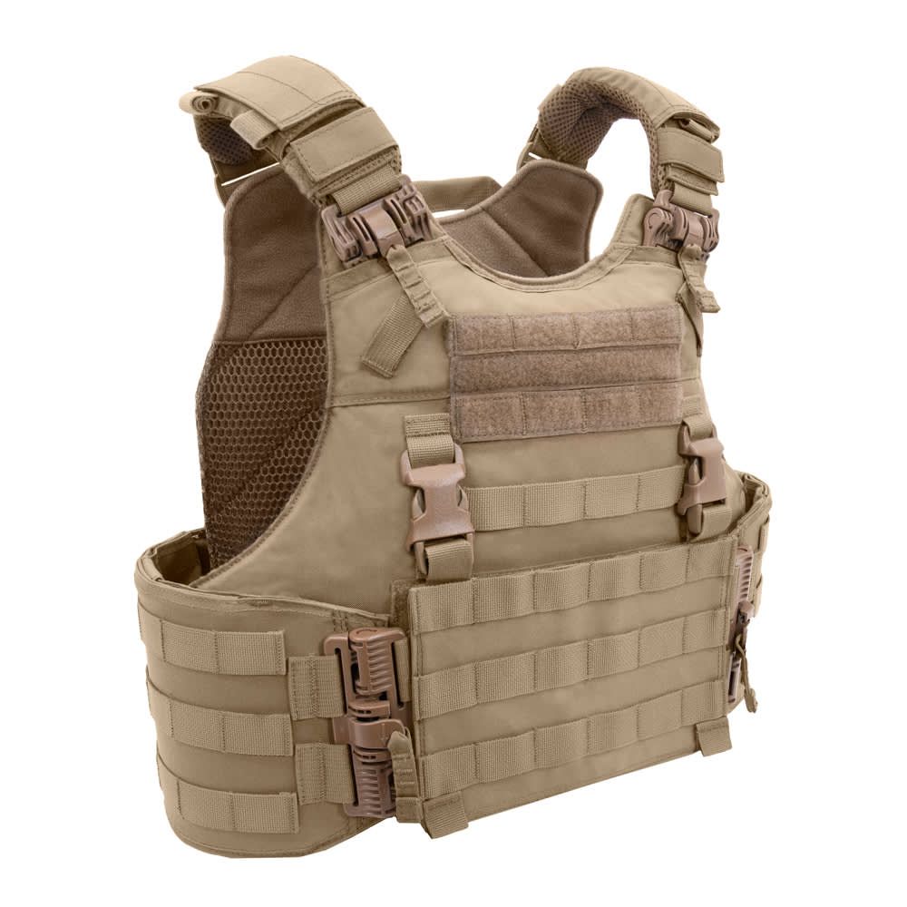 Warrior Quad Release Carrier Coyote Tan