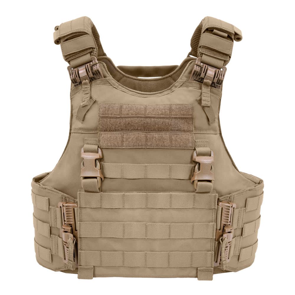 Warrior Quad Release Carrier Coyote Tan