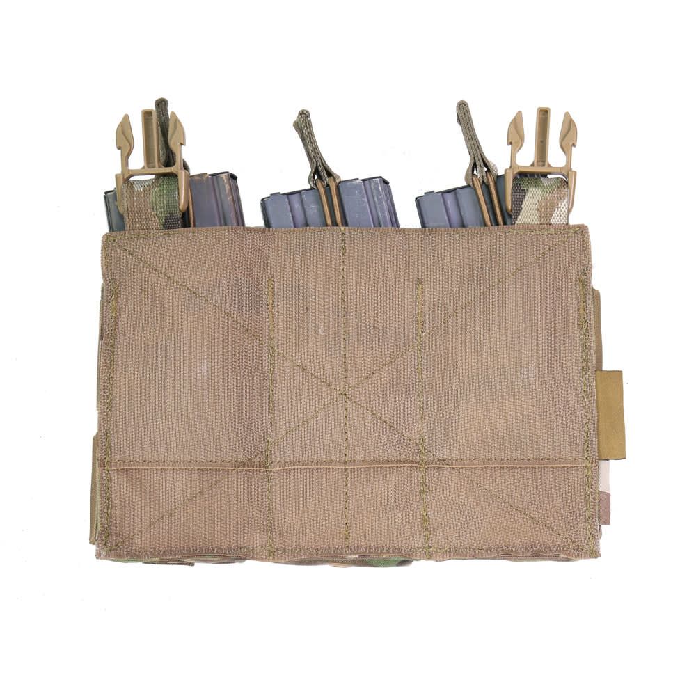 Warrior Detachable Front Panel MK1 (3x 5.56 Mag Pouches and 2 Utility Pouches) Multicam