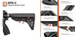 PTS Enhanced Polymer Stock Compact - Black