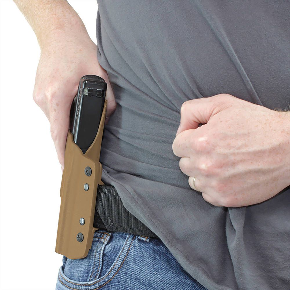 ARES Kydex Holster Glock-17/19 Coyote Tan