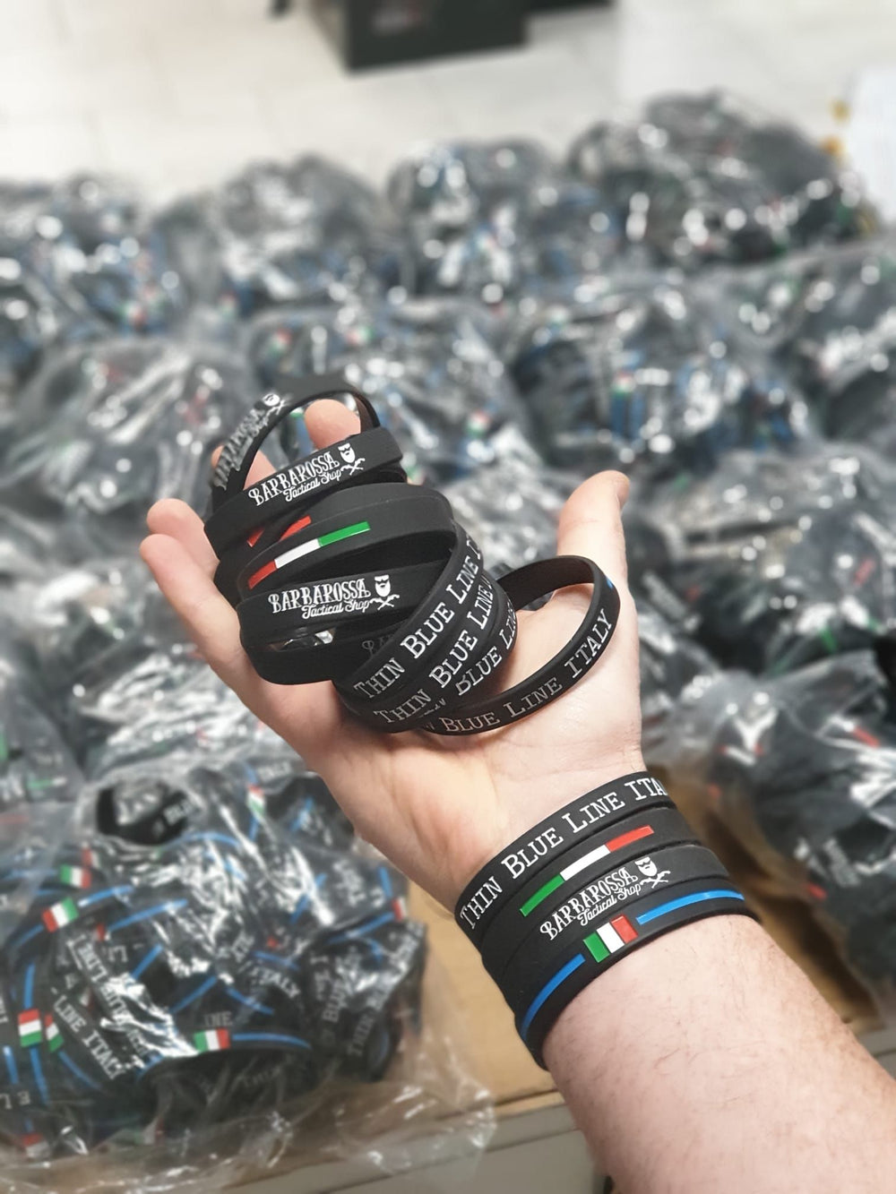 Braccialetto in silicone Barbarossa Tactical Shop