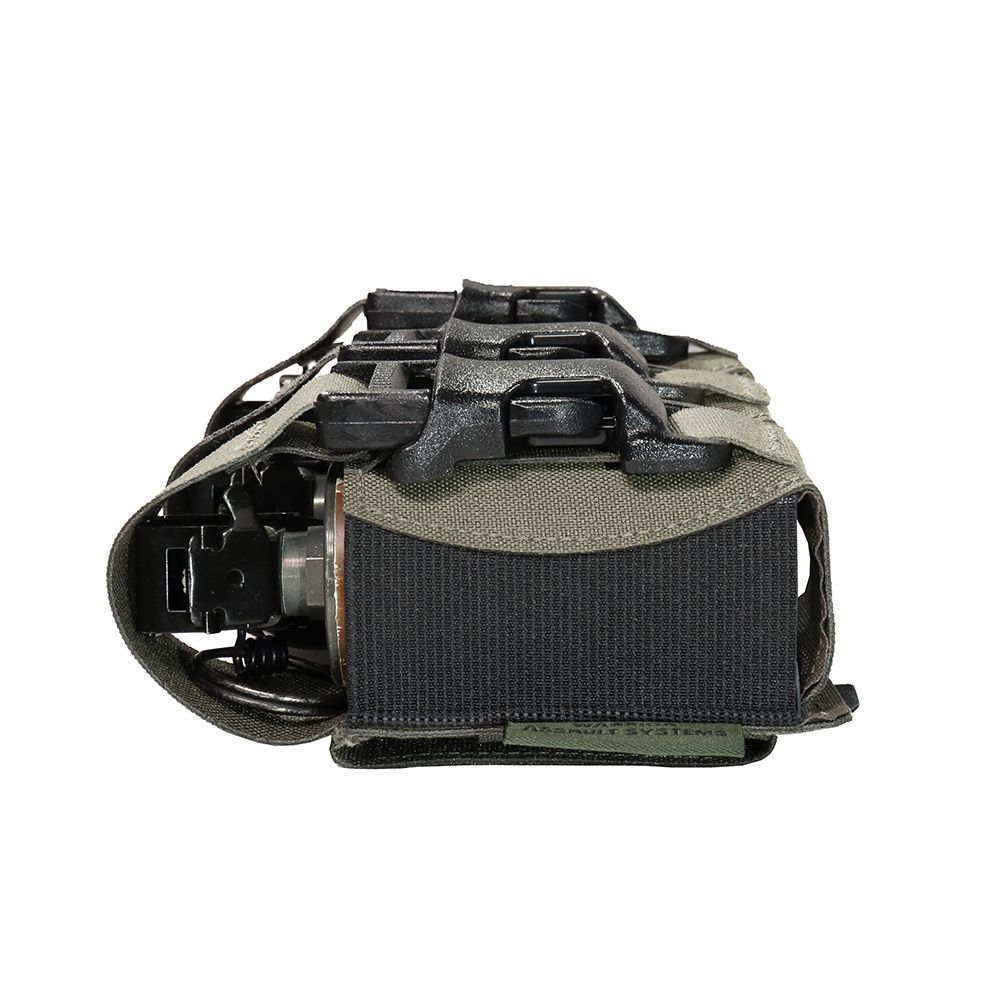 Triple 40mm Flash Bang Pouch – Ranger Green