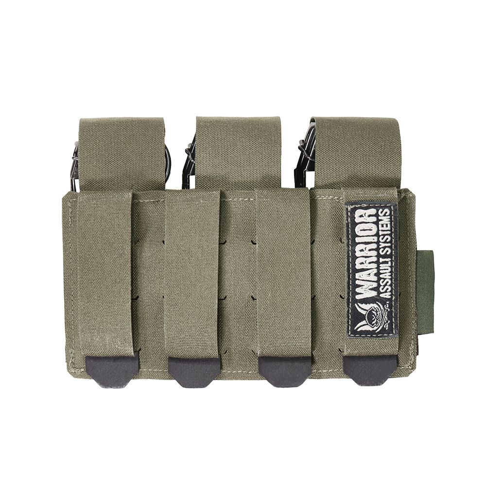 Triple 40mm Flash Bang Pouch – Ranger Green