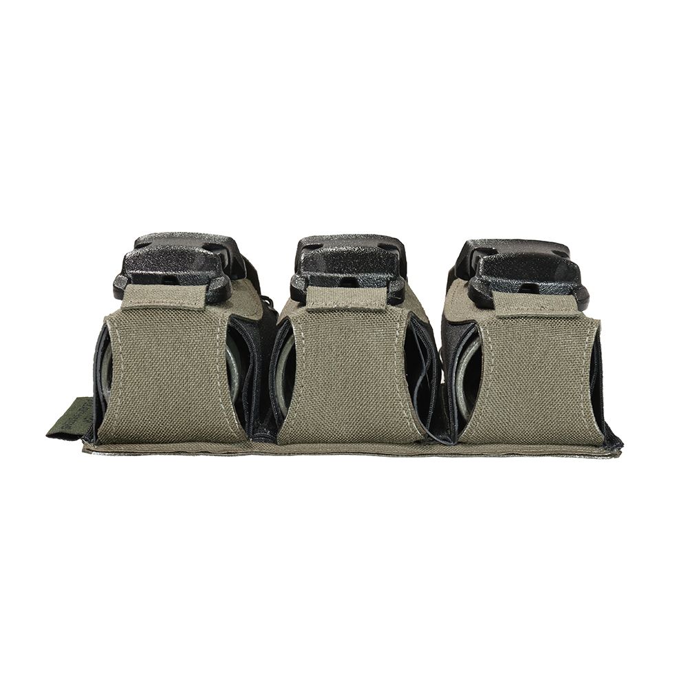 Triple 40mm Flash Bang Pouch – Ranger Green