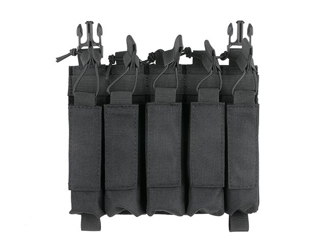 MP5/SMG Hybrid Mag Pouch - Black