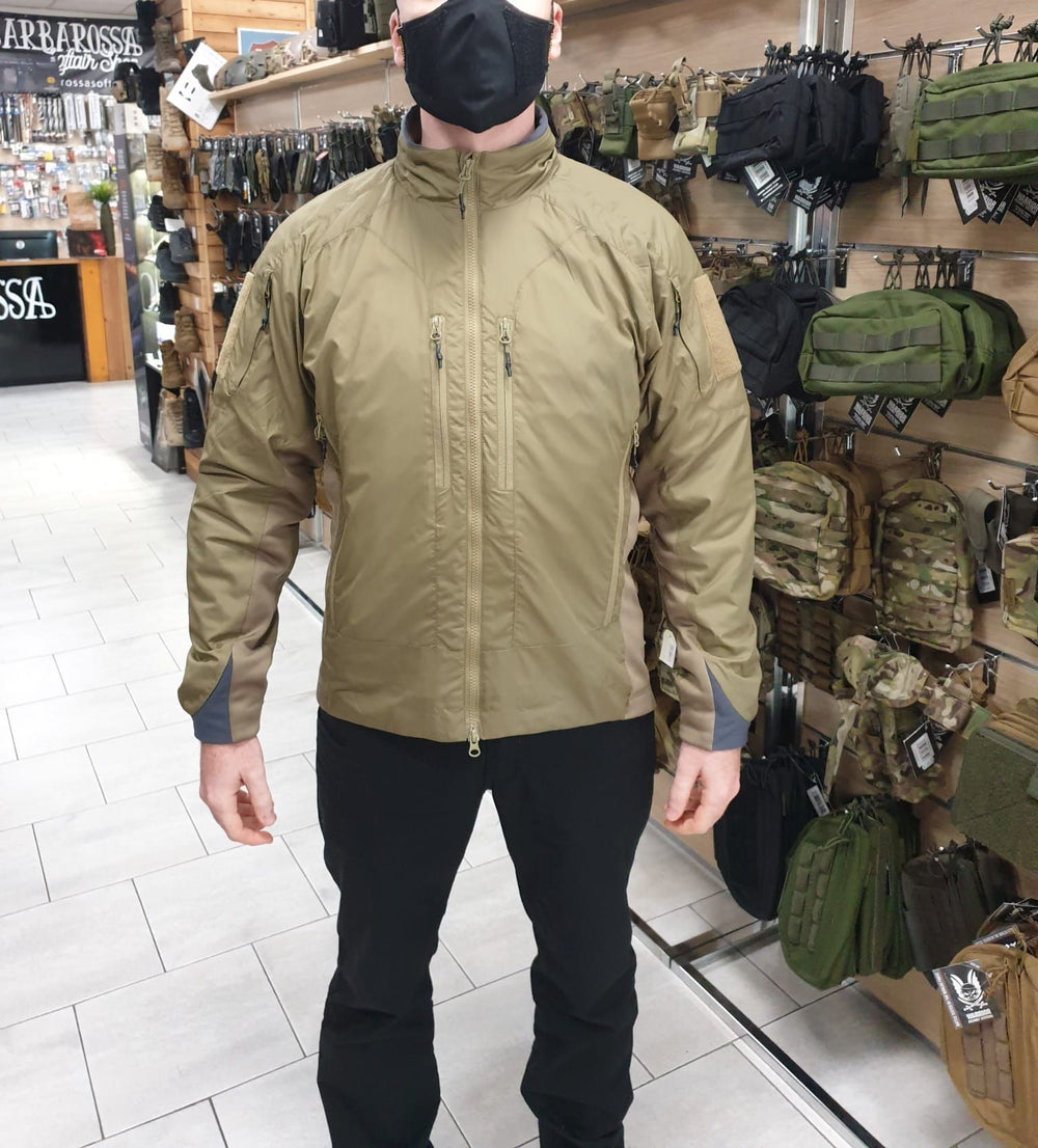 4-14 Full Zip Wind Stopper - Coyote Tan (TRIESTE)