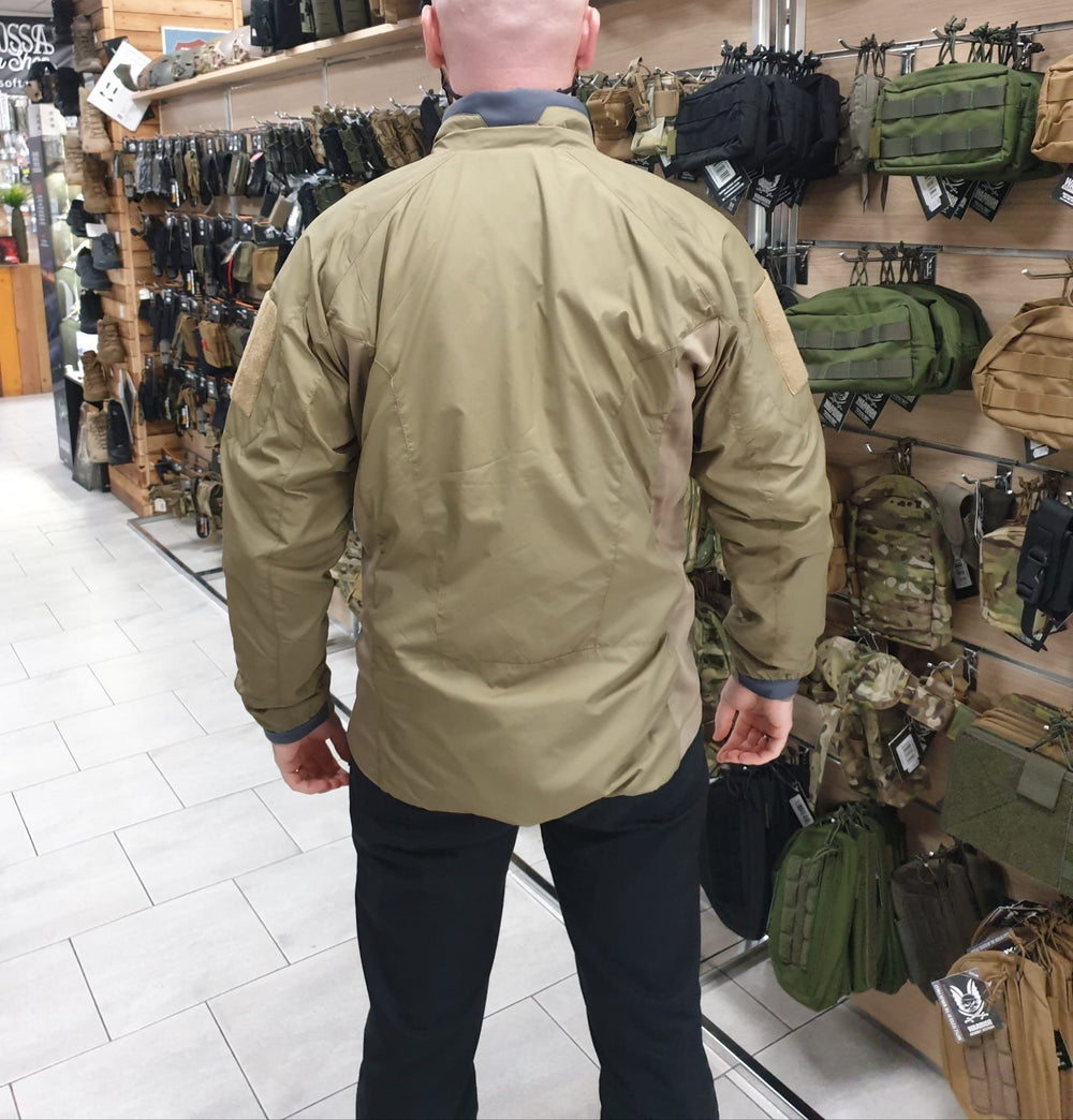 4-14 Full Zip Wind Stopper - Coyote Tan (TRIESTE)