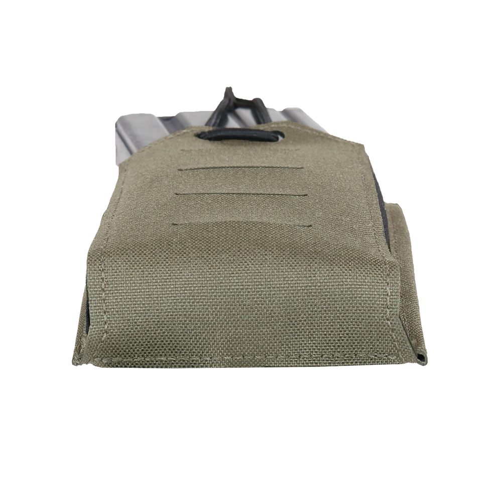 Warrior Laser Cut Single Bungee 5.56 Pouch - Ranger Green