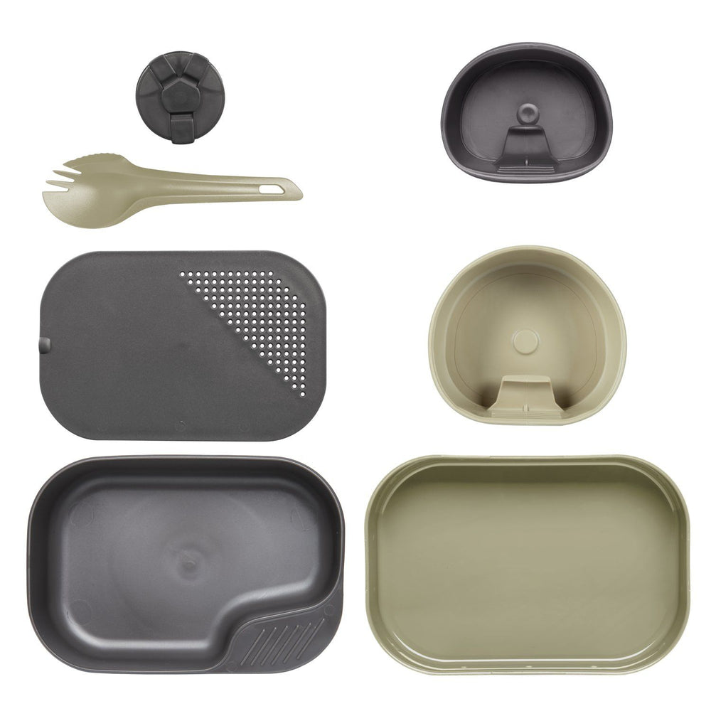 BUSHCRAFT - Wildo CAMP-A-BOX® Complete -  Khaki/Grey