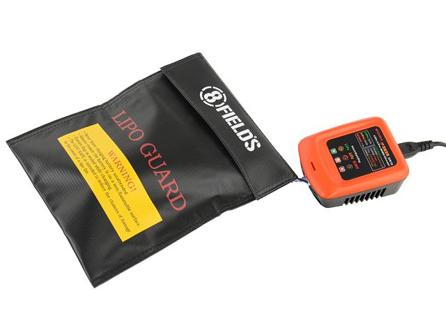 Tasca Porta Batterie in Carica - Black