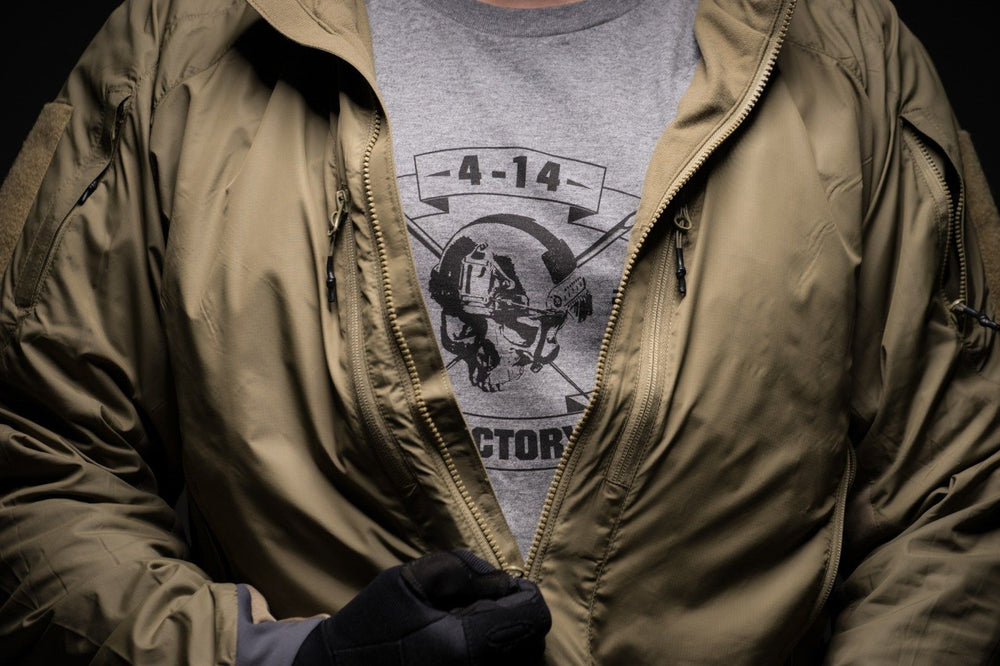 4-14 Full Zip Wind Stopper - Coyote Tan (TRIESTE)