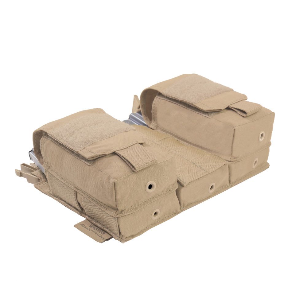 Warrior Detachable Front Panel MK1 (3x 5.56 Mag Pouches and 2 Utility Pouches) - Coyote Tan