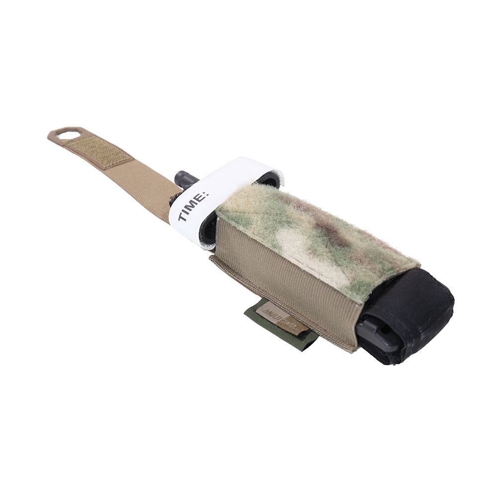 Warrior Laser Cut Elasticated C.A.T. Holder - Multicam