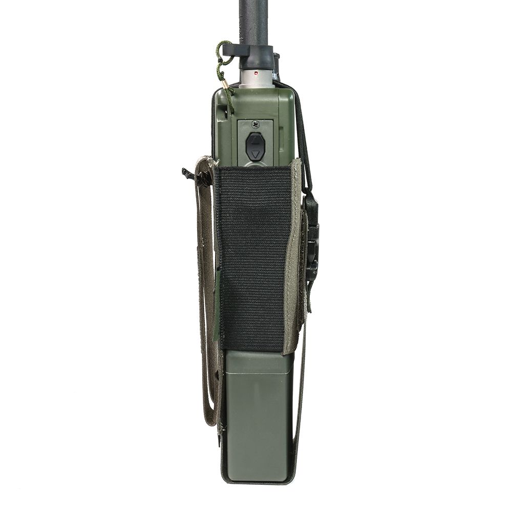 Warrior Laser Cut MBITR/Harris Radio Pouch – Ranger Green