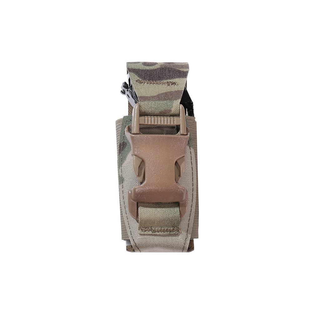 Warrior Laser Cut Single 40mm Flash Bang Pouch – Multicam
