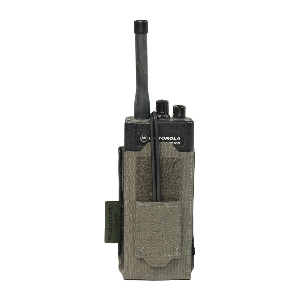 Warrior Adjustable Radio Pouch - Ranger Green