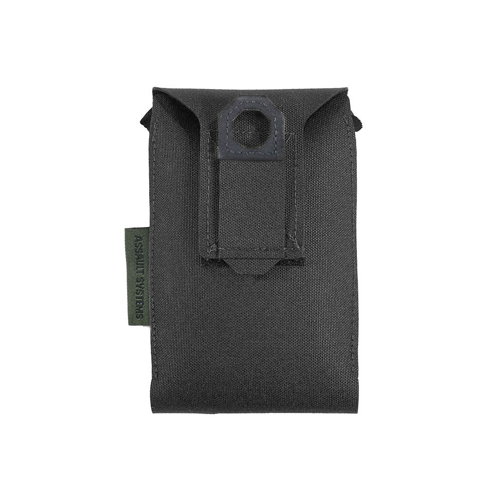 Warrior Laser Cut Compact Dump Pouch – Black