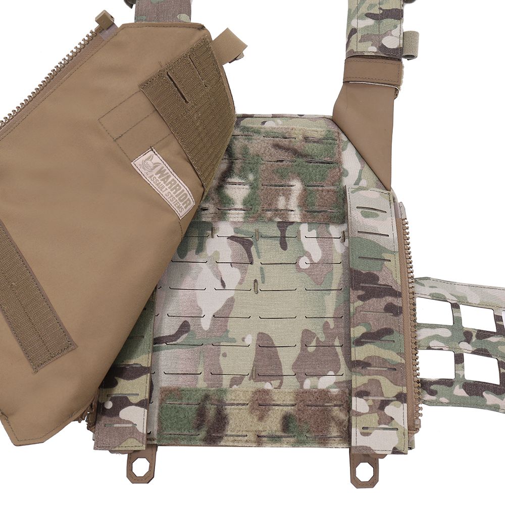 Warrior Laser Cut Assaulters Back Panel – Multicam