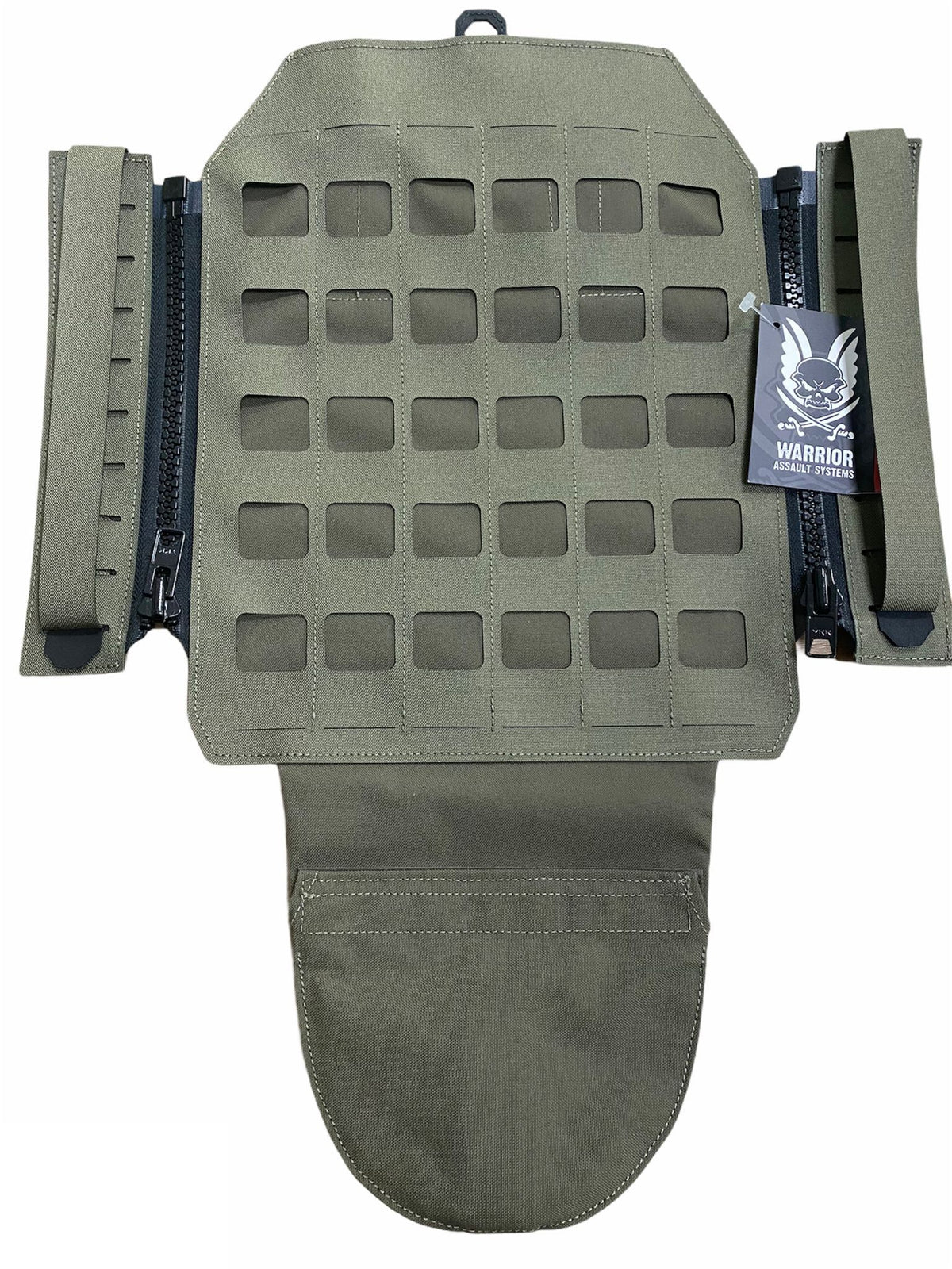 Warrior Laser Cut Assaulters Back Panel – Ranger Green