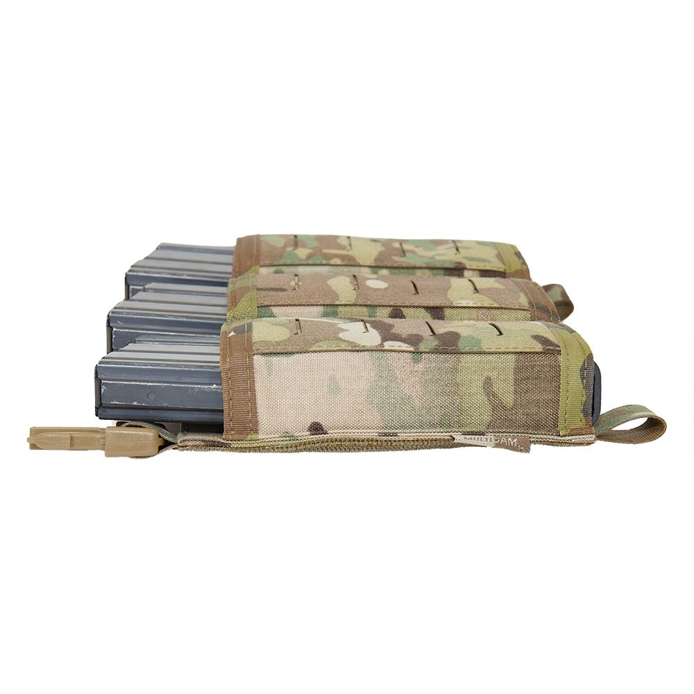 Warrior Laser Cut Detachable Triple Snap Mag Panel – Multicam
