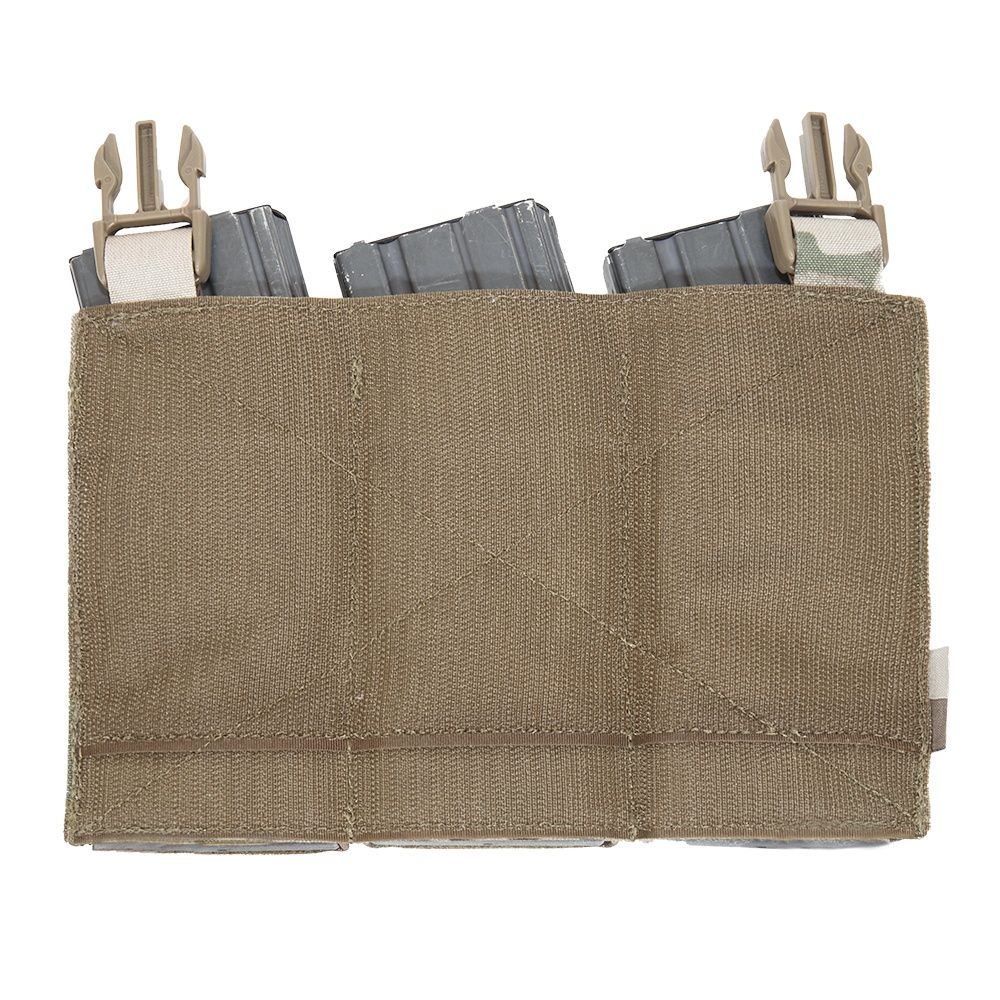Warrior Laser Cut Detachable Triple Snap Mag Panel – Multicam
