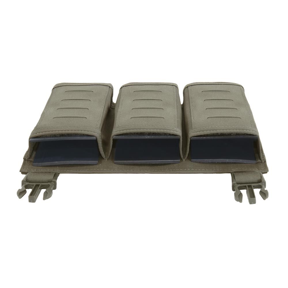 Warrior Laser Cut Detachable Triple Snap Mag Panel – Ranger Green