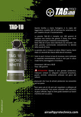 TAGINN - Airsoft Pyrotechnics TAG-18 Fumogena - Bianco