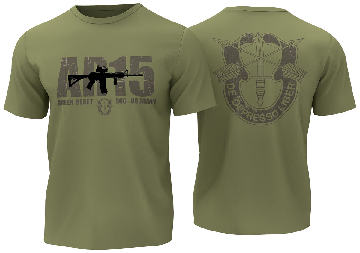 T-Shirt AR15 - OD