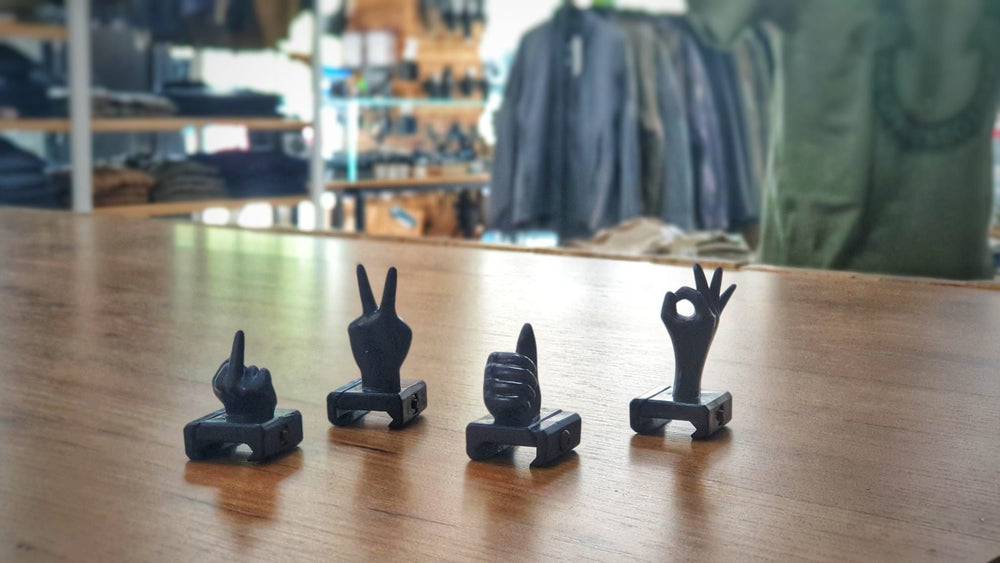 Coppia di tacche di mira OK