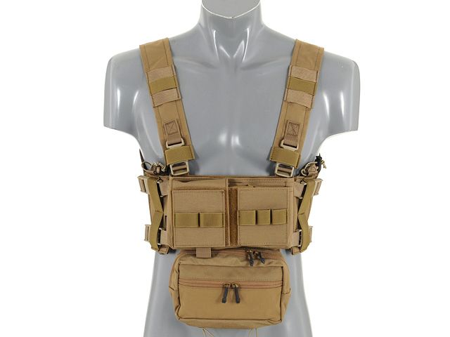 Micro MK3 Chest Rig - Coyote Brown