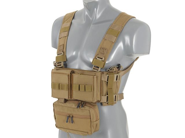 Micro MK3 Chest Rig - Coyote Brown