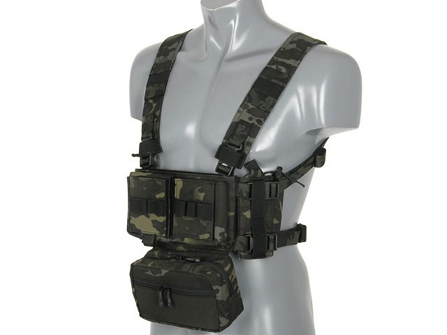 Micro MK3 Chest Rig - Multicam Black