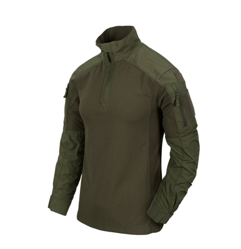 MCDU Combat Shirt® - NyCo Ripstop - Olive Green - Helikon