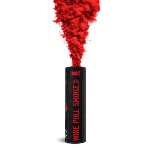Granata fumogena grande (ROSSO) - generazione III