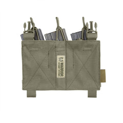 Warrior Detachable Triple Molle Open Pouch – Ranger Green