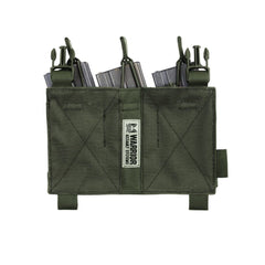 Warrior Removable Triple MOLLE Open Pouch for RPC - OD