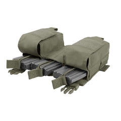 Warrior Detachable Front Panel MK1 (3x 5.56 Mag Pouches and 2 Utility Pouches) - Ranger Green