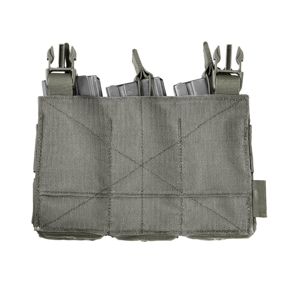 Warrior Detachable Front Panel MK1 (3x 5.56 Mag Pouches and 2 Utility Pouches) - Ranger Green