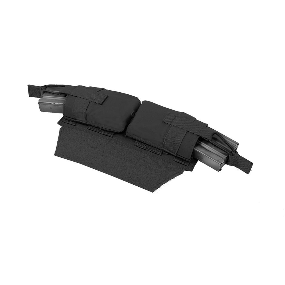 Warrior Horizontal Velcro Mag Pouch - Black