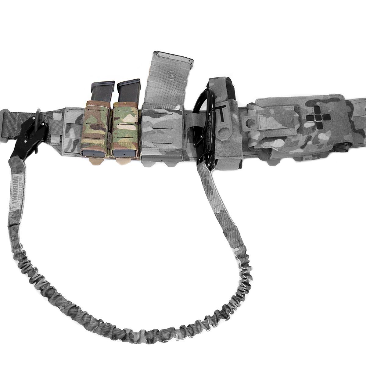 Warrior Laser Cut Single Snap Mag Pouch 9mm Short - Multicam