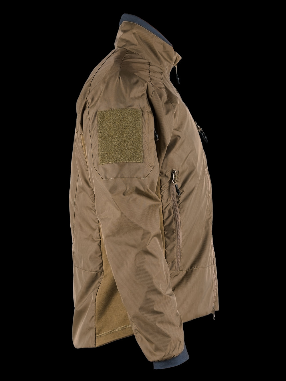 4-14 Full Zip Wind Stopper - Coyote Tan (TRIESTE)
