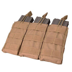 Tasca tripla porta caricatori da M4/M16 open top TAN