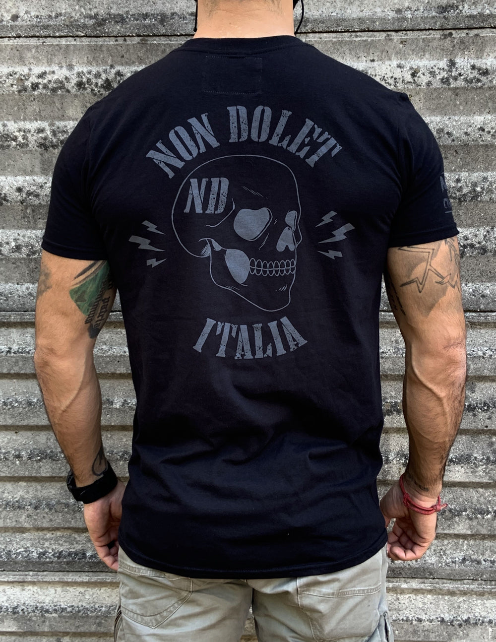 NON DOLET - Skull, Basic Line - Black