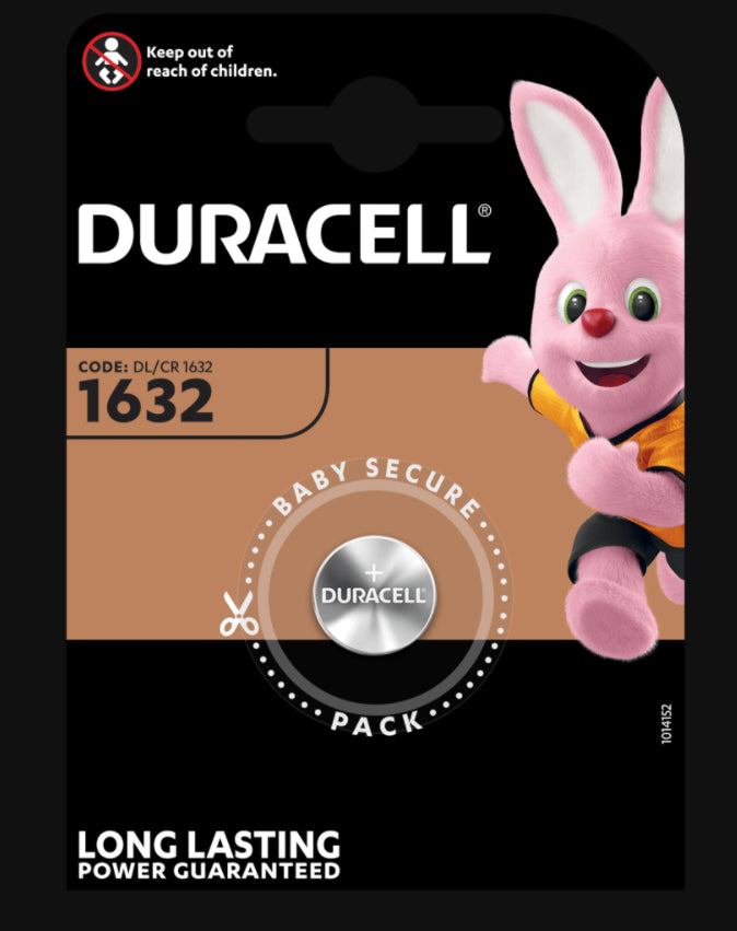 DURACELL - 1632 da 3 Volt Confezione 1 Pezzi