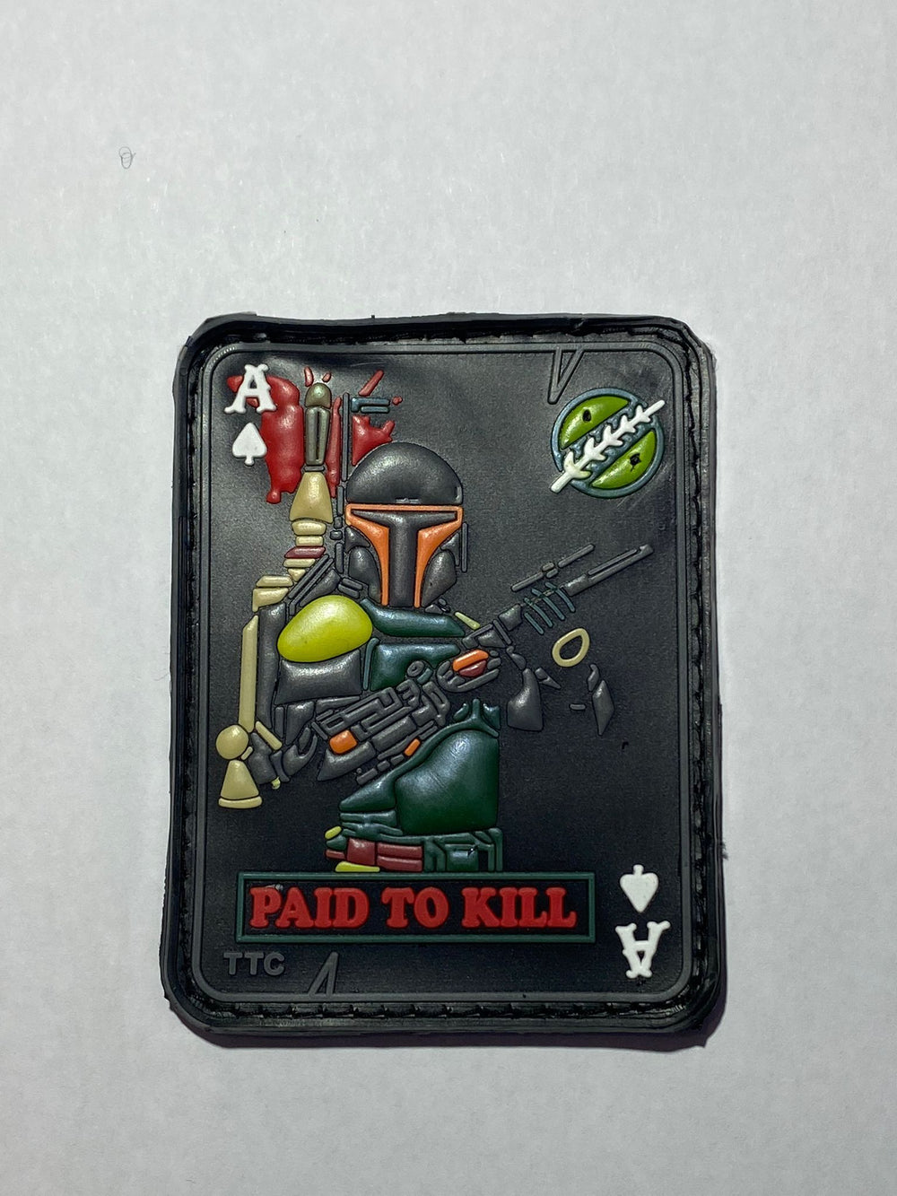 Patch Mandalorian Paid To Kill