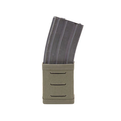 Warrior Laser Cut Single Snap Mag Pouch 5.56mm Short - Ranger Green